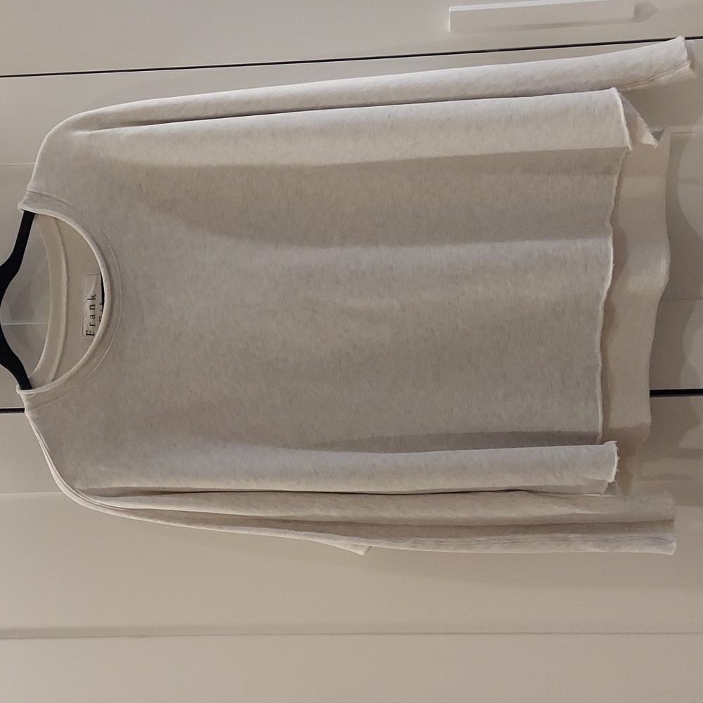 Frank & Eileen Anna Sweatshirt Light Grey Large